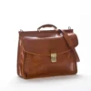 Cartera Profesional Blanda con Varilla en piel toscana, con bandolera, D&D